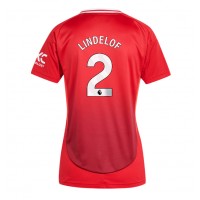 Manchester United Victor Lindelof #2 Domaci Dres za Ženska 2024-25 Kratak Rukav